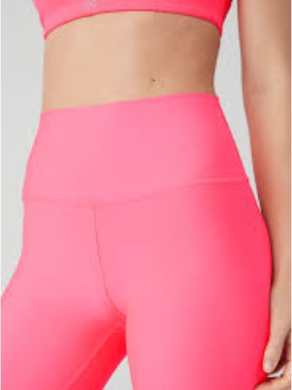 ALO Yoga High-Waist Leggings in Bright Pink
